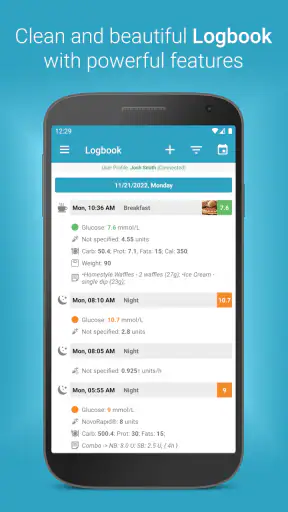 Diabetes:M - Blood Sugar Diary screenshot