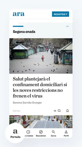 Diari ARA screenshot
