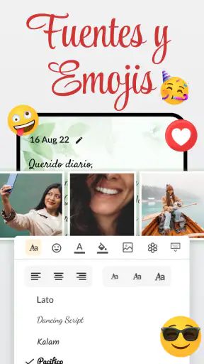 Diario: Secreto Journal, Notas screenshot