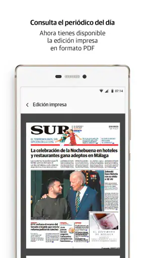 Diario Sur screenshot