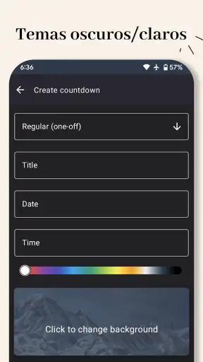 Días hasta - cuenta regresiva screenshot