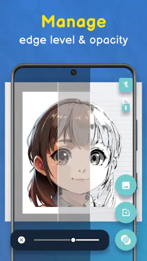 Dibuja fácil ar boceto pintura screenshot