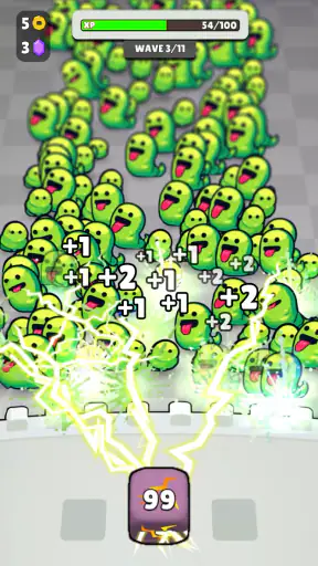 Dice vs Monsters: Defensa Idle screenshot