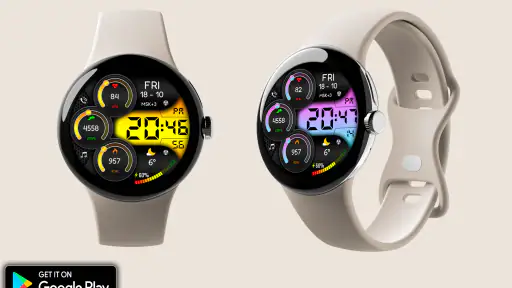 Digital Bogim Watch face screenshot