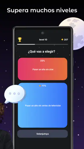Dilemas - ¿Qué elegirías? screenshot