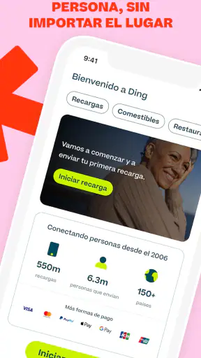 Ding: Recarga Internacional screenshot