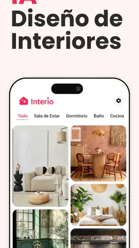 Diseño Interior IA - Interio screenshot