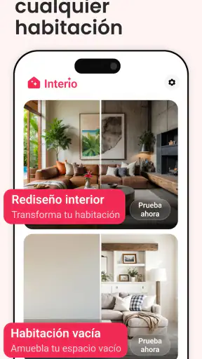 Diseño Interior IA - Interio screenshot