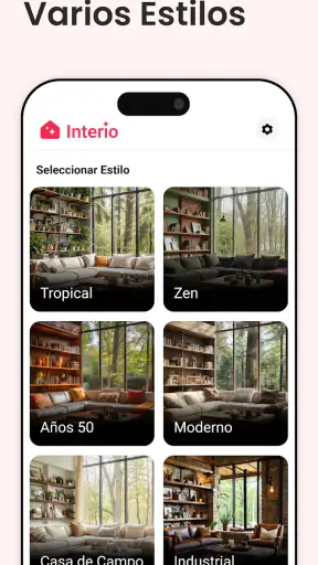 Diseño Interior IA - Interio screenshot