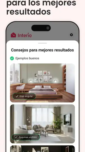 Diseño Interior IA - Interio screenshot