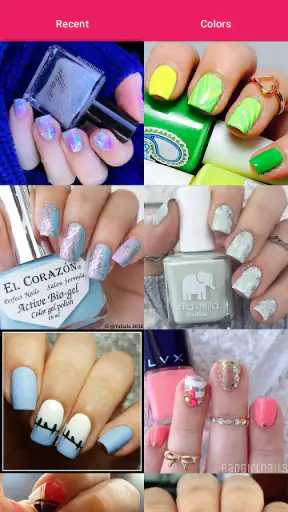 Diseños de uñas screenshot