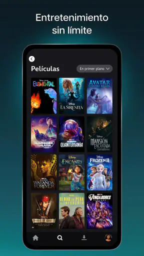 Disney+ screenshot