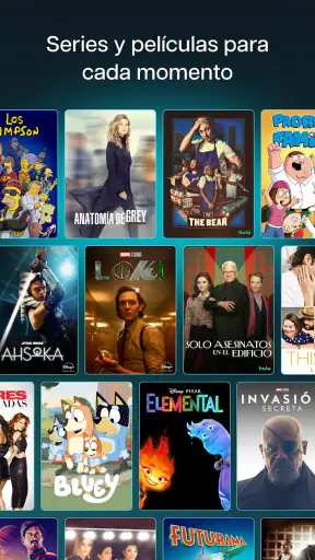 Disney+ screenshot
