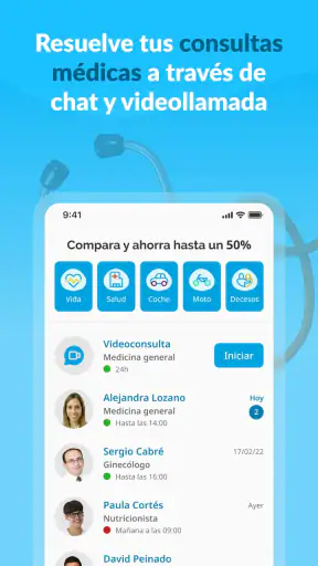 Doctor i - iSalud Chat médico screenshot