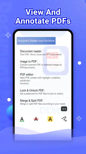 Document Master: PDF Viewer screenshot