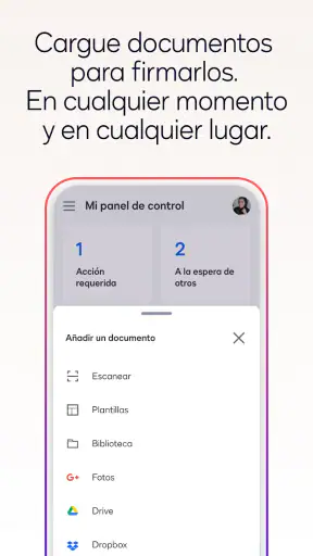 Docusign screenshot
