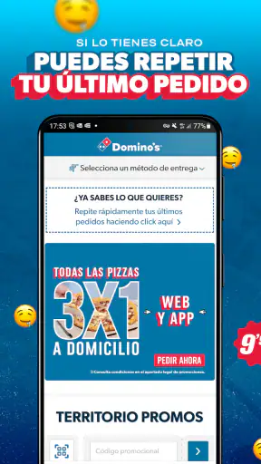 Domino’s Pizza España screenshot