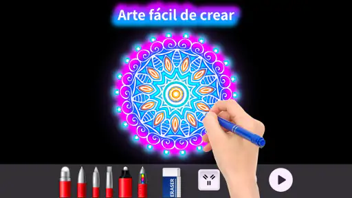 Doodle Master - Glow Art screenshot