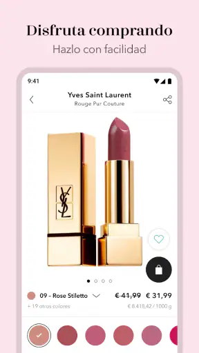 Douglas Cosmetics Spain screenshot