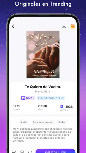 Dreame-Leer Historia Romántica screenshot