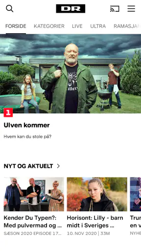 DRTV screenshot
