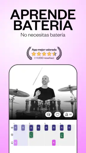 Drum Coach: Aprender Batería screenshot