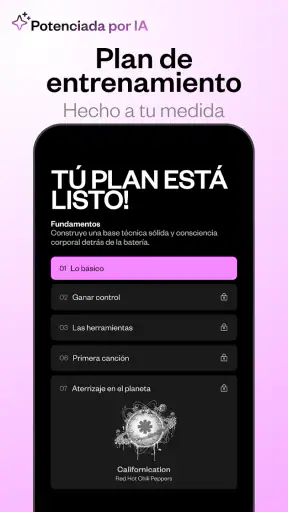 Drum Coach: Aprender Batería screenshot