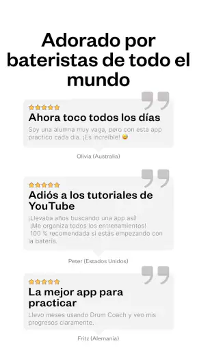 Drum Coach: Aprender Batería screenshot