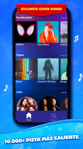 Duet Tiles: Música Vocal Dual screenshot