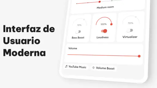 Ecualizador: booster de graves screenshot