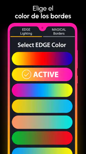 Edge Lighting & Live Wallpaper screenshot