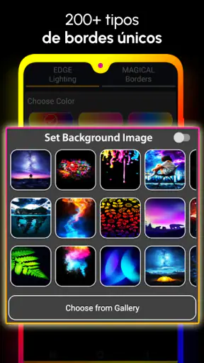 Edge Lighting & Live Wallpaper screenshot