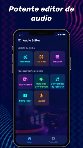 Editor de Audio - Edita música screenshot