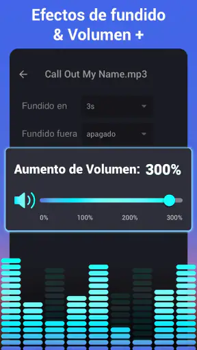 Editor de Audios: cortar audio screenshot