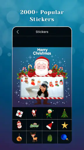Editor de Fotos Navideñas screenshot