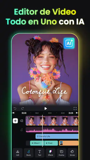 Editor de Video IA - ShotCut screenshot