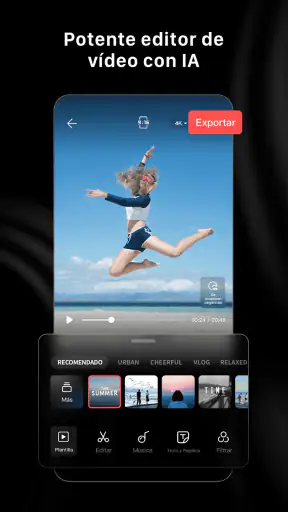 Editor de vídeo LightCut screenshot