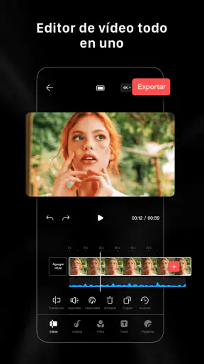 Editor de vídeo LightCut screenshot