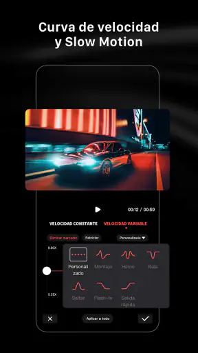 Editor de vídeo LightCut screenshot