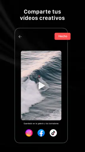Editor de vídeo LightCut screenshot