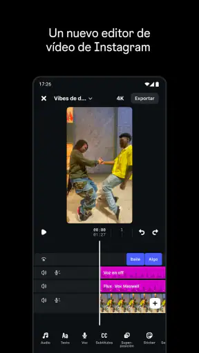 Edits, una app de Instagram screenshot