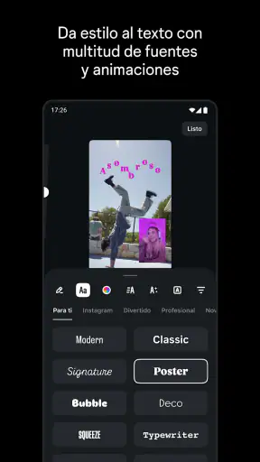 Edits, una app de Instagram screenshot