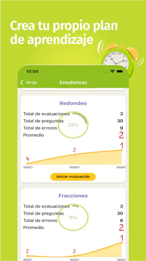 Ejercicios de Matemáticas screenshot