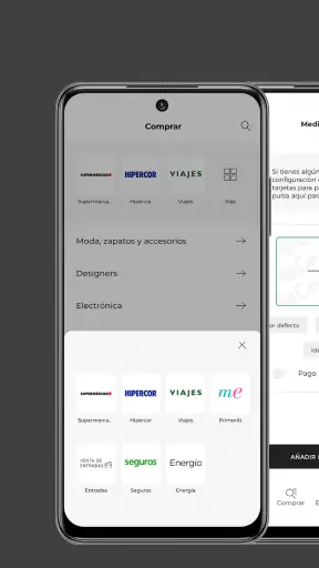 El Corte Inglés screenshot