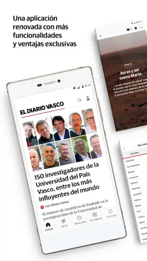 El Diario Vasco screenshot