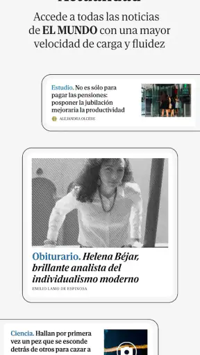 El Mundo - Diario líder online screenshot