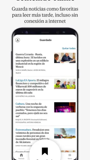 El Mundo - Diario líder online screenshot