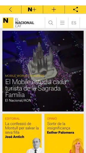 El Nacional.cat screenshot