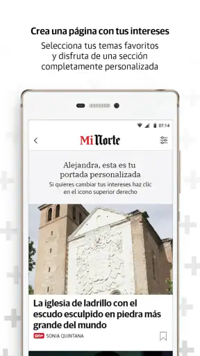 El Norte de Castilla screenshot