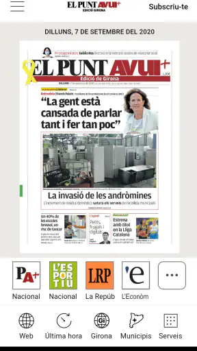 El Punt Avui screenshot